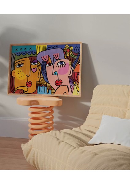 Çerçevesiz Poster Renklerin Diyaloğu fırsatları