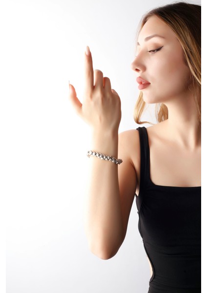 Matya Antik Gümüş Kaplama Lastikli Bohem Model Bileklik fiyatları