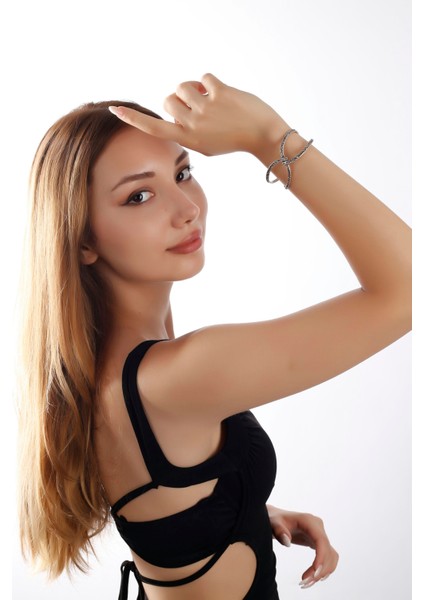 Matya Antik Gümüş Kaplama Ayarlanabilir Açık Bant Gemici Düğümü Bileklik fiyatları