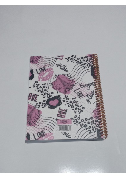 Baha Garden 1. Hamur Kağıt 70 gr Helezon Spiral Karton Kapak 80 Yaprak 165X225 Çizgili Defter fiyatları