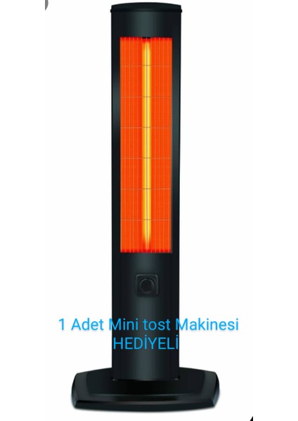 2500 W.dikey Micatronık Emniyetli Isıtıcı+Hediyeli