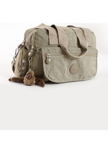 Omuz Çantası Çok Cepli Hafif Klinkır Kumaş 30*20 cm Çapraz Askılı Postacı Çanta Kol Çantası fırsatları