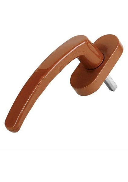 Pvc Kapı Pencere Hırsız Kilidi 1 Açık Kahve Rengi