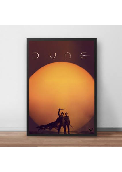 Dune Çöl Gezegeni Movie Film Çerçeveli Poster Tablo Yüksek Kalite Dekorasyon Tablo