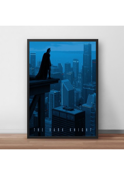 Batman The Dark Knight Movie Film Çerçeveli Poster Tablo Yüksek Kalite Dekorasyon Tablo