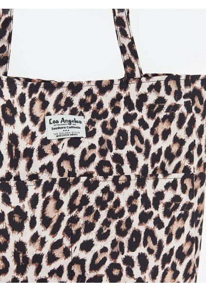 Accessorıes Kahverengi Leopar Desenli Kadın Omuz Çantas modelleri