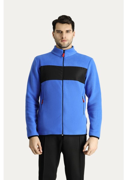 Fermuarlı Polar Sweatshirt