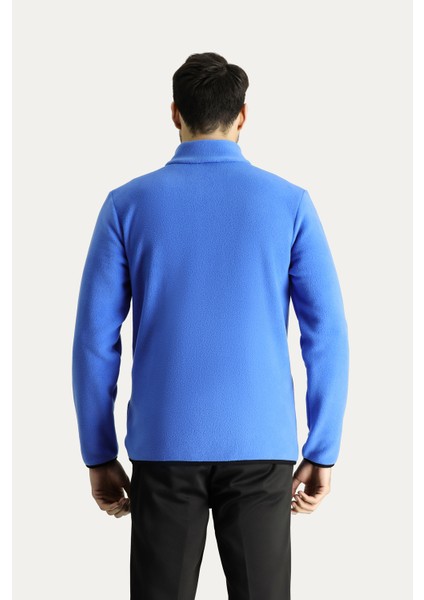 Fermuarlı Polar Sweatshirt