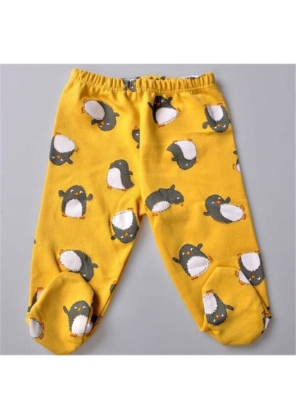 Erkek Bebek Sarı Hello Sevimli Penguen Zıbın Takım 5 'LI-15395 fırsatları