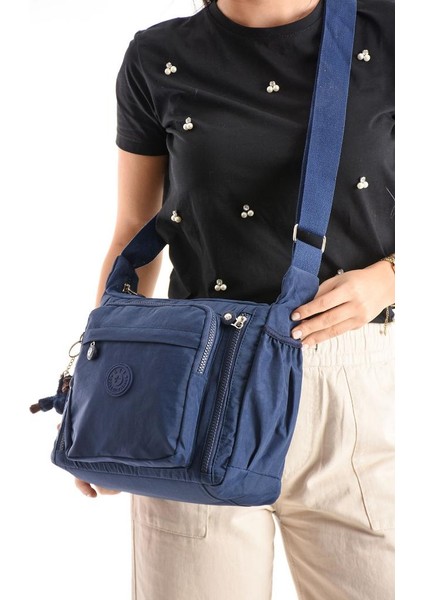 Kadın Postacı Çanta Hafif Klinkır Kumaş 30*27 cm Çapraz Askılı Omuz Çantası Günlük Kol Çantası fiyatları