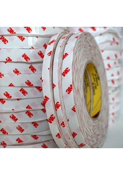 3m 9088 Ince Çift Taraflı Şeffaf Bant 50MM x 50 Metre