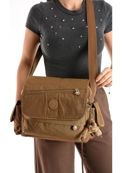 Postacı Okul Çantası Çapraz Askılı Büyük Boy 33*27 cm Askı Uzunluğu 130 cm Çok Cepli Kapaklı Omuz modelleri