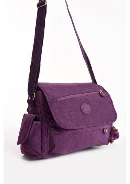 Postacı Okul Çantası Çapraz Askılı Büyük Boy 33*27 cm Askı Uzunluğu 130 cm Çok Cepli Kapaklı Omuz fırsatları