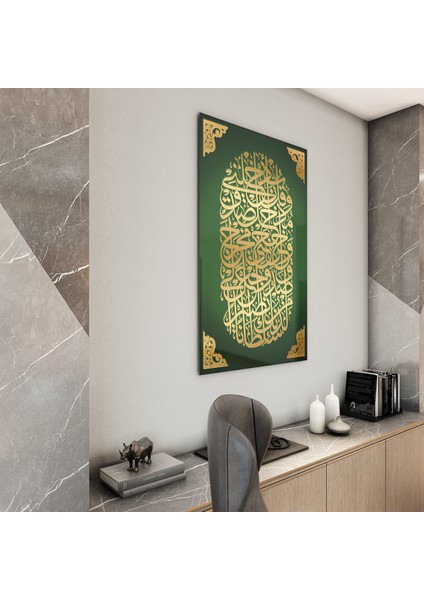 Islami Cam Tablo - Hat Sanatı - Dini Motif 02-006 modelleri