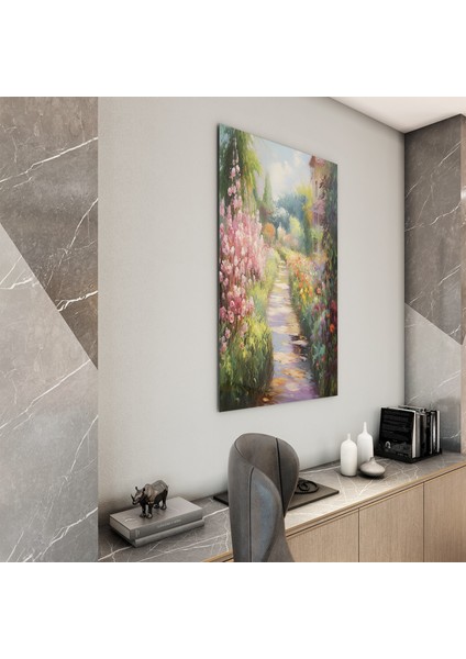 Sanatsal Cam Tablo - Empresyonizm - Dikey Motif 01-003 fiyatları