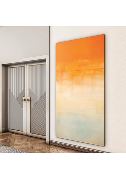 Sanatsal Cam Tablo - Minimalizm - Dikey Motif 07-007