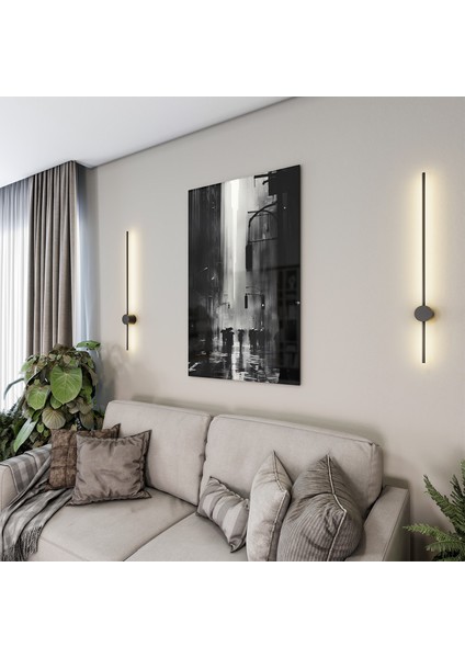 Sanatsal Cam Tablo - Sokak Fotoğrafçılığı - Dikey Motif 12-005 fırsatları