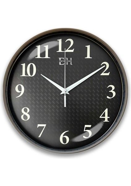 Parlayan Fosforlu Duvar Saati Sütlü Kahve - 29 cm fiyatları