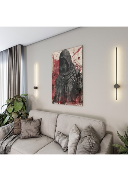 Fantastik ve Korku Cam Tablo - Karışık - Dikey Motif 01-074 fırsatları