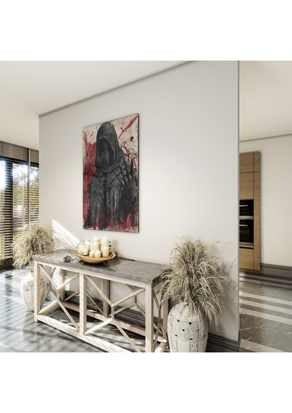 Fantastik ve Korku Cam Tablo - Karışık - Dikey Motif 01-074 indirimleri