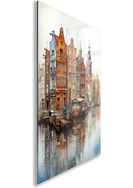 Yolculuk ve Seyahat Cam Tablo - Karışık - Dikey Motif 01-075 fiyatları