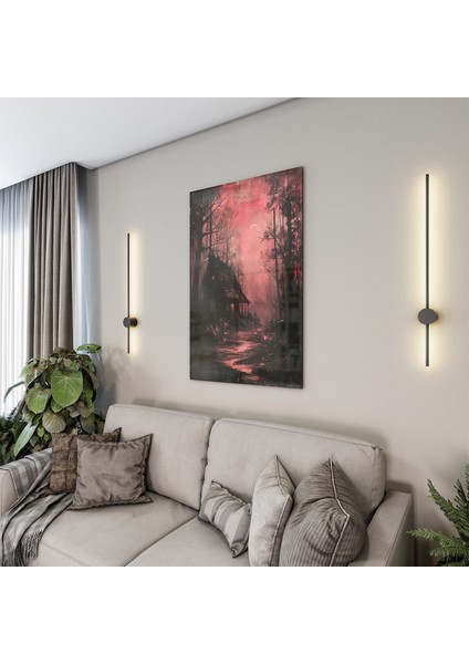 Fantastik ve Korku Cam Tablo - Karışık - Dikey Motif 01-020 fırsatları