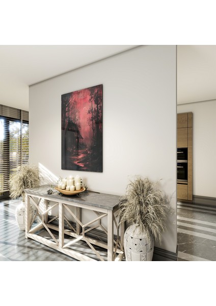 Fantastik ve Korku Cam Tablo - Karışık - Dikey Motif 01-020 indirimleri
