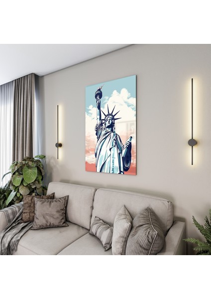 Yolculuk ve Seyahat Cam Tablo - Karışık - Dikey Motif 01-101