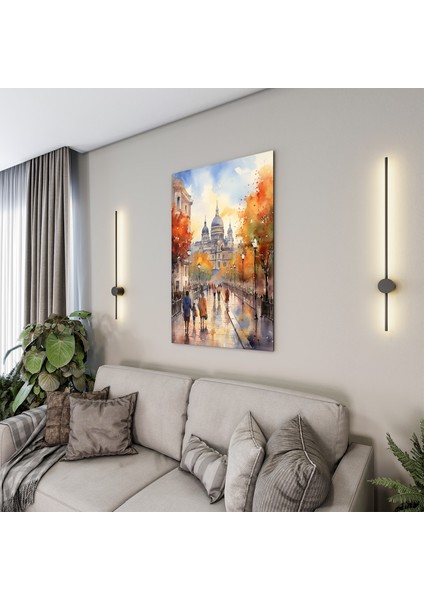Yolculuk ve Seyahat Cam Tablo - Karışık - Dikey Motif 01-107