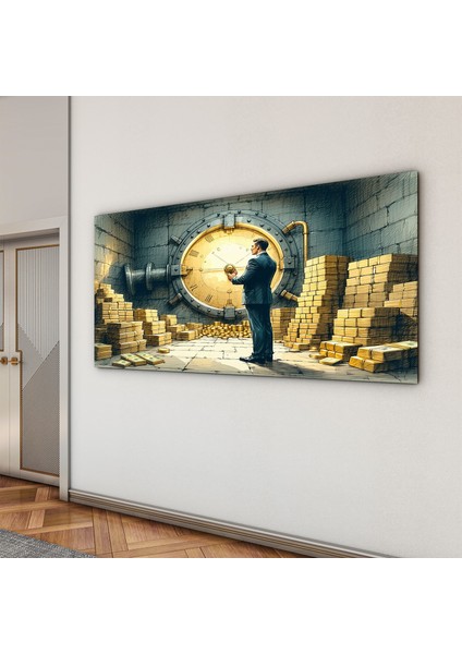 Mesleki Cam Tablo - Bankacı - Yatay Motif 02-107 indirimleri