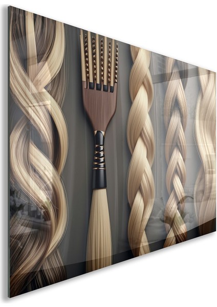 Mesleki Cam Tablo - Berber - Yatay Motif 03-167