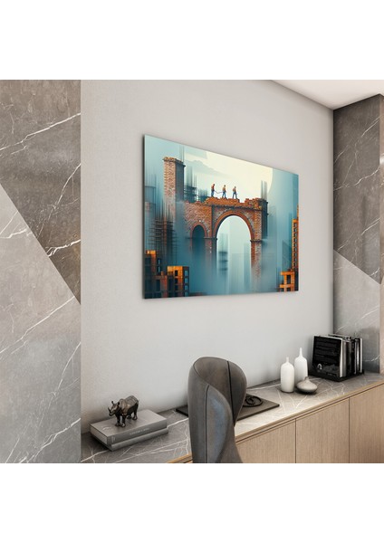 Mesleki Cam Tablo - Müteahhit - Yatay Motif 14-125 fiyatları