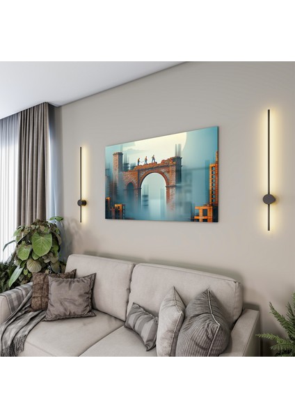 Mesleki Cam Tablo - Müteahhit - Yatay Motif 14-125 modelleri