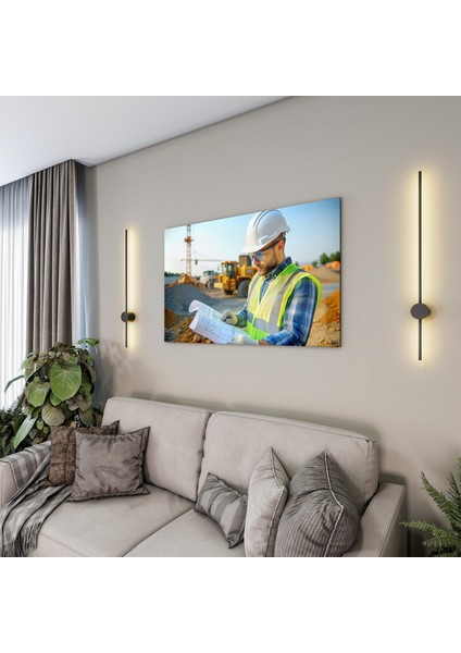 Mesleki Cam Tablo - Müteahhit - Yatay Motif 14-123 modelleri