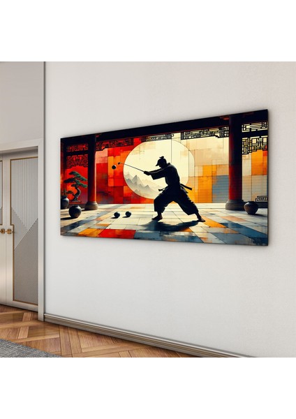 Insan Cam Tablo - Spor Yapanlar - Yatay Motif 04-032