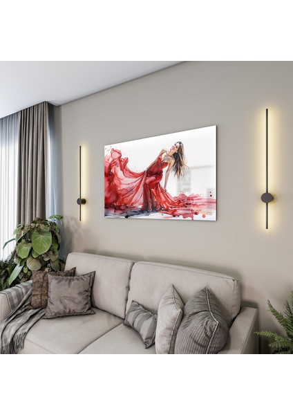 Insan Cam Tablo - Güzel Kadınlar - Yatay Motif 03-053 modelleri