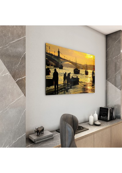 Doğa Manzaralı Cam Tablo - Istanbul - Yatay Motif 02-003 fiyatları