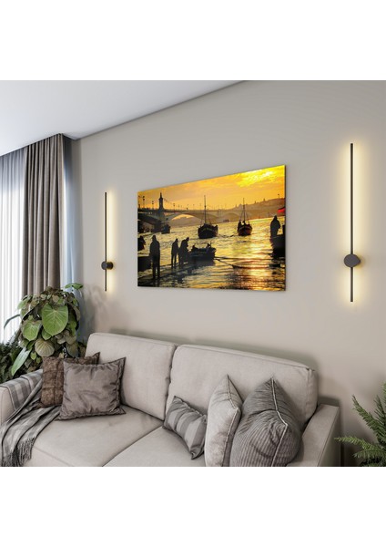 Doğa Manzaralı Cam Tablo - Istanbul - Yatay Motif 02-003 modelleri