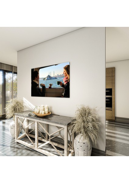 Doğa Manzaralı Cam Tablo - Istanbul - Yatay Motif 02-044 fırsatları