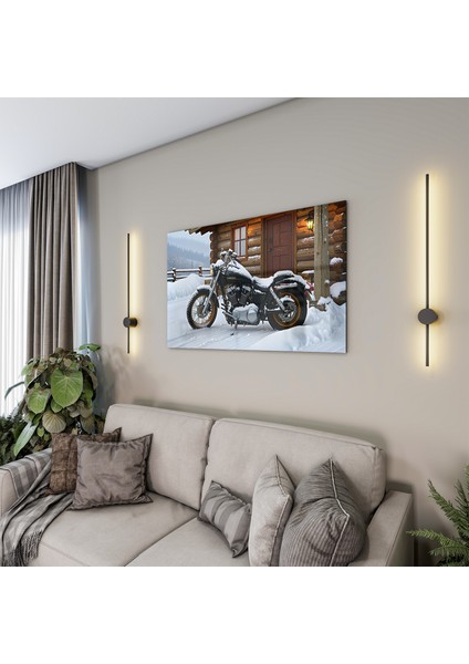 Arabalar Cam Tablo - Motosikletler - Yatay Motif 04-088