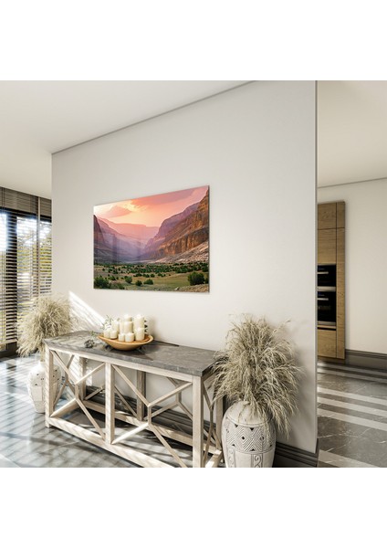 Doğa Manzaralı Cam Tablo - Anadolu - Yatay Motif 03-065 indirimleri