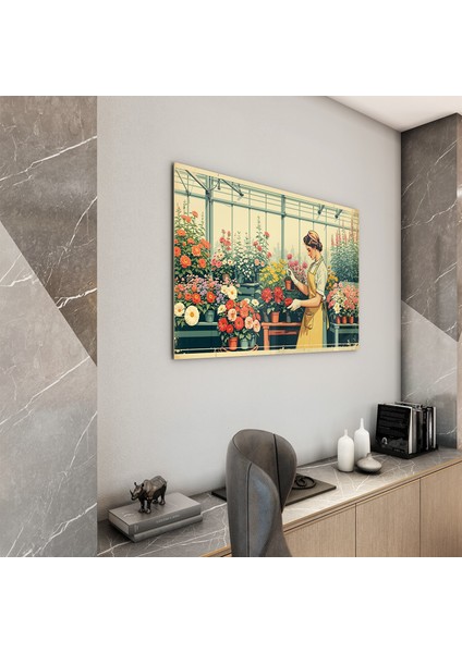 Insan Cam Tablo - Çalışan Insanlar - Yatay Motif 02-088 modelleri