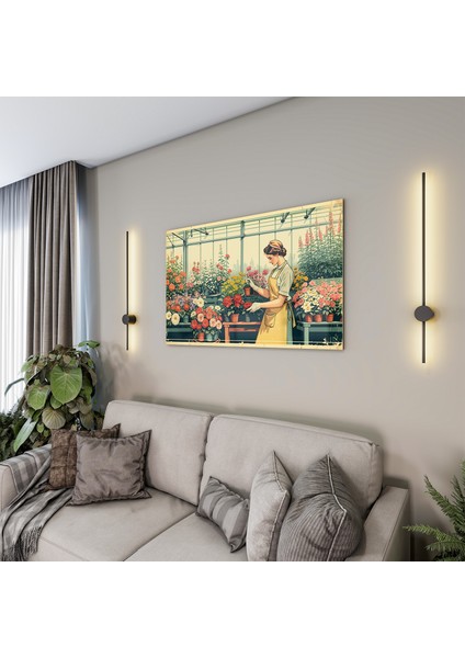 Insan Cam Tablo - Çalışan Insanlar - Yatay Motif 02-088 fırsatları