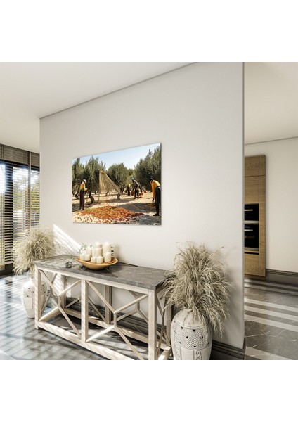 Türkiye Manzara Cam Tablo - Karışık - Yatay Motif 01-104