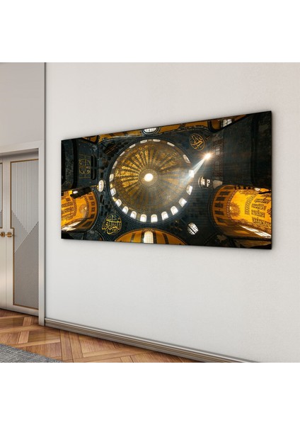 Türkiye Manzara Cam Tablo - Karışık - Yatay Motif 01-004