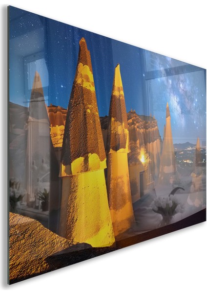 Türkiye Manzara Cam Tablo - Karışık - Yatay Motif 01-153 fiyatları