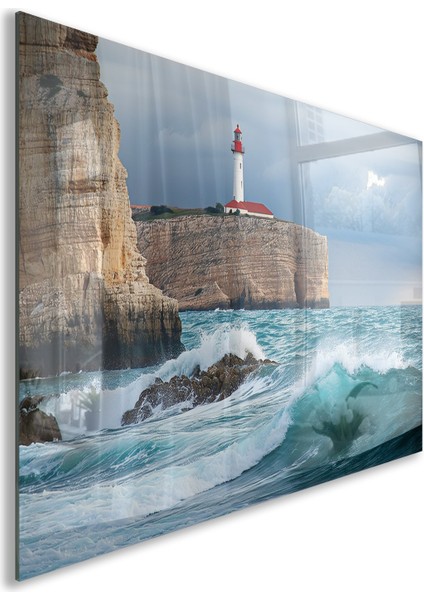 Türkiye Manzara Cam Tablo - Karışık - Yatay Motif 01-070 fiyatları