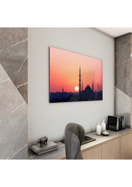 Türkiye Manzara Cam Tablo - Karışık - Yatay Motif 01-292 modelleri