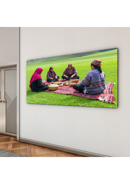 Türkiye Manzara Cam Tablo - Karışık - Yatay Motif 01-259