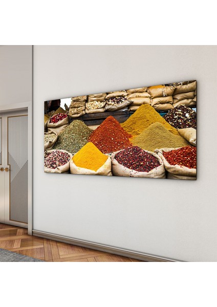 Türkiye Manzara Cam Tablo - Karışık - Yatay Motif 01-354
